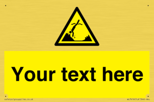 Custom Warning submerged objects